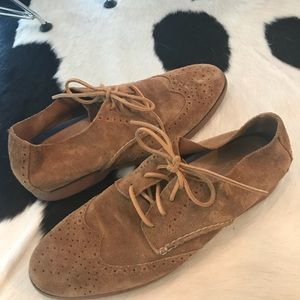 Men’s: SPERRY TOPSIDER suede perforated Oxford.